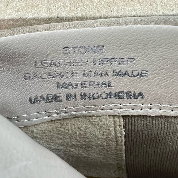 NWOB Steve Madden Kendall Ankle Booties Stone Beige sz 7 Leather Almond Toe Side - Picture 7 of 8